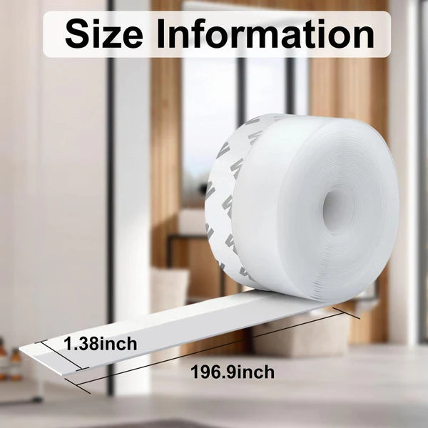 🏆Flash Sale 50K+ SOLD!🔥16.4Ft Door Weather Stripping, (1.38in Width)-W18