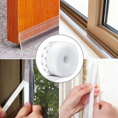 🏆Flash Sale 50K+ SOLD!🔥16.4Ft Door Weather Stripping, (1.38in Width)-W18
