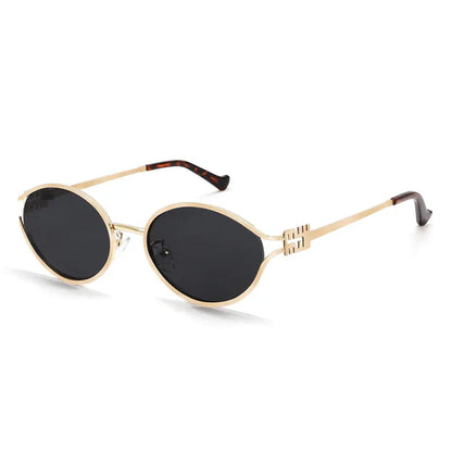 🏆Retro Oval Sunglasses for Women Men Small Sunglasses-ZDQ8