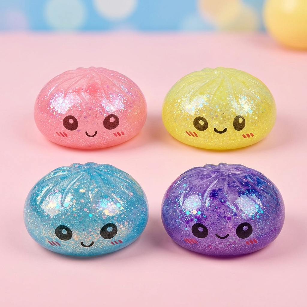2026 Collectible Mystery Dumpling Squishy Blind Box | Find the GLOWING Chase! - A926