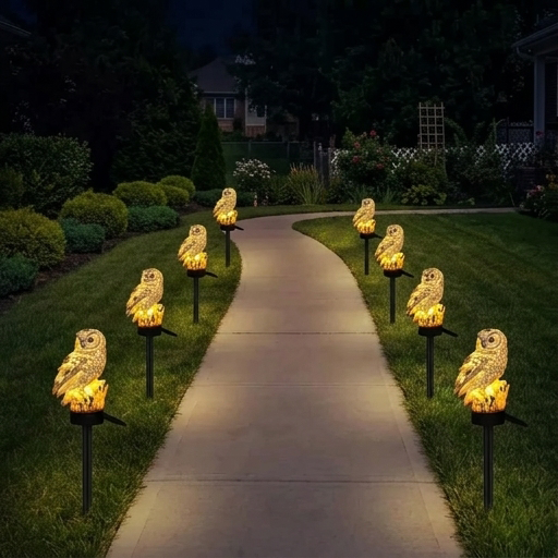 🔥Last Day Special 50% OFF🔥 Waterproof Solar Owl Light-923