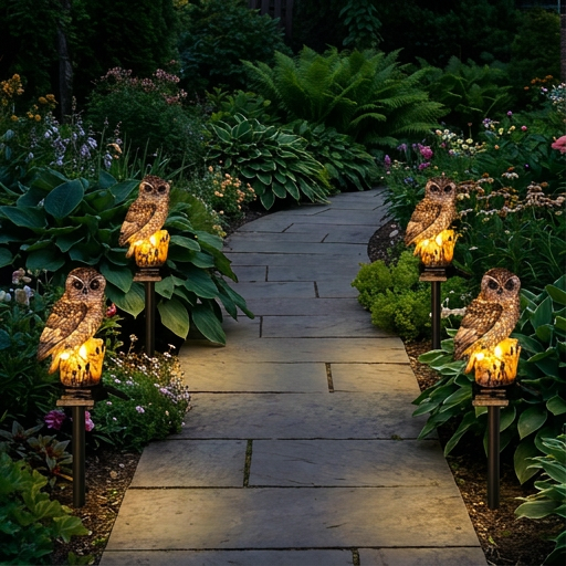 🔥Last Day Special 50% OFF🔥 Waterproof Solar Owl Light-923