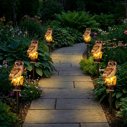 🔥Last Day Special 50% OFF🔥 Waterproof Solar Owl Light-923