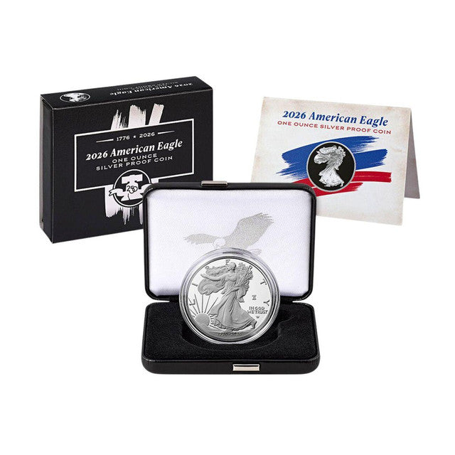 🔥🪙【Last 8 Sets!!!】American Eagle 1776-2026 Silver Coin PCGS MS70 First Strikes👑1oz 999Fine Silver🏆-XA
