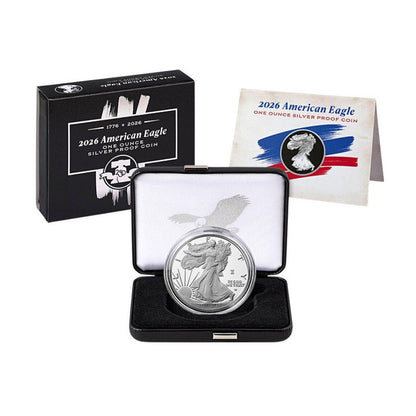 🔥🪙【Last 8 Sets!!!】American Eagle 1776-2026 Silver Coin PCGS MS70 First Strikes👑1oz 999Fine Silver🏆-XA