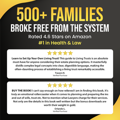 How to Create Your Own Living Trust , Essential Guide for Estate Planning, Comprehensive Step-By-Step Instructions,notbook-TJY