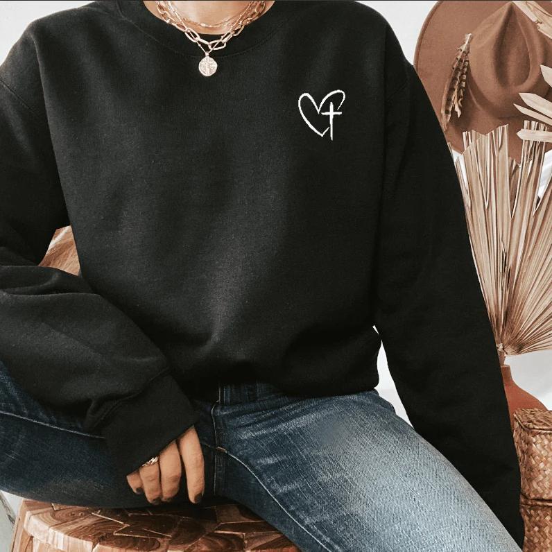 ⚡Flash-Sale⚡100k-sold⚡Jesus Has My Back Sweatshirt-ZZQ