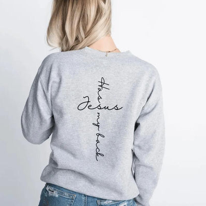 ⚡Flash-Sale⚡100k-sold⚡Jesus Has My Back Sweatshirt-ZZQ