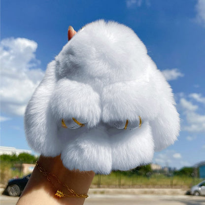 🐰Easter Early Bird Special 40% OFF🌸Handcrafted Soft Bunny Charm: Adorable Plush Rabbit Toy Keychain-923