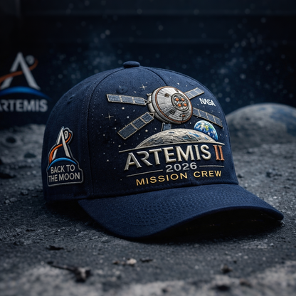 🌕Flash Sale 60% OFF 🚀 Artemis II Lunar Mission Commemorative Cap (BUY 2 GET 1 FREE)y-ABB8