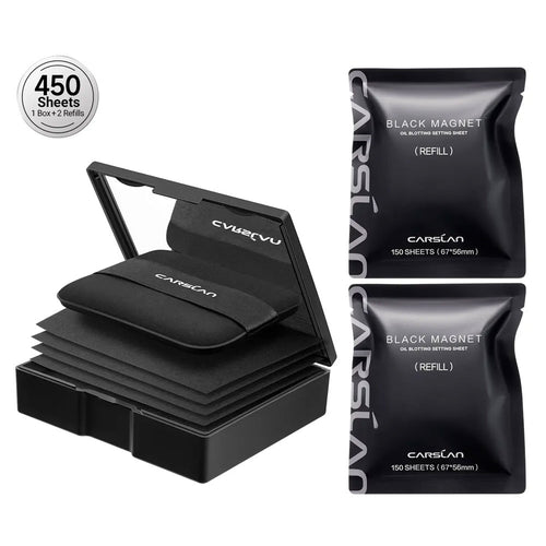 👑Hot Sale 49% OFF🏆Magnet Oil Blotting Setting Sheet With Powder More Control Oil Keep Fresh 2 IN 1 Blotting Sheet-TJY