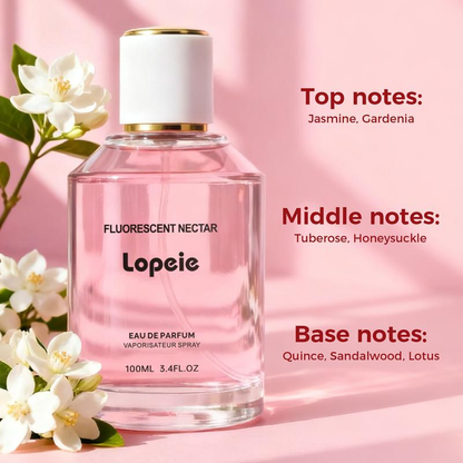 🔥80% Off🔥Fluorescent Nectar – Long-Lasting Elegant White Floral Perfume for Women🏆Jasmine & Gardenia Notes, 100ml-TJY
