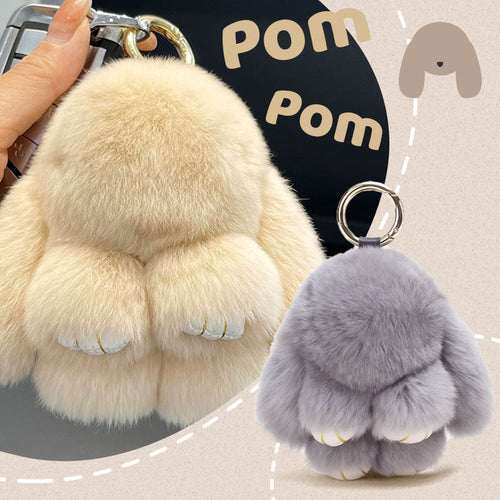 🐰Easter Early Bird Special 40% OFF🌸Handcrafted Soft Bunny Charm: Adorable Plush Rabbit Toy Keychain-923