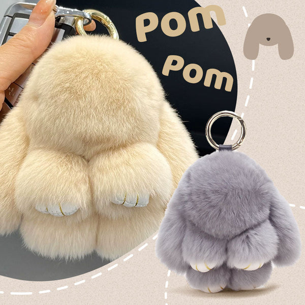 🐰Easter Early Bird Special 40% OFF🌸Handcrafted Soft Bunny Charm: Adorable Plush Rabbit Toy Keychain-923