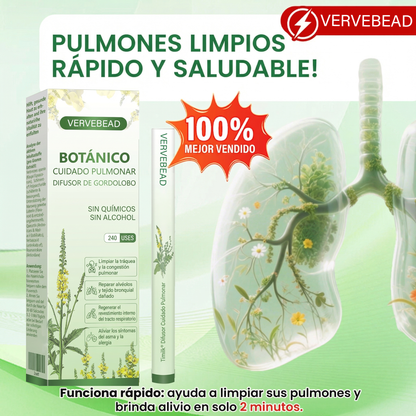 ❤️🎉Vervebead®BOTÁNICO CUIDADO PULMONAR DIFUSOR DE GORDOLOBO-XA