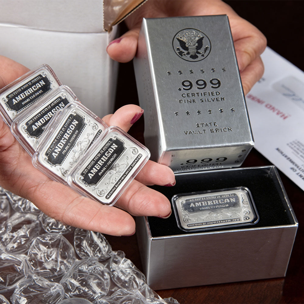 🔥🪙【Last 8 Sets!!!】🔥Personalized Surname Silver Bars🔥10 oz Silver Bar-XA