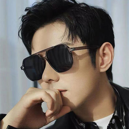 🌟🌈 Unisex Aviator Sunglasses Classic Y2K Style with Protection Lightweight Frames Versatile for Driving & Outdoor Activities🔥-TJY