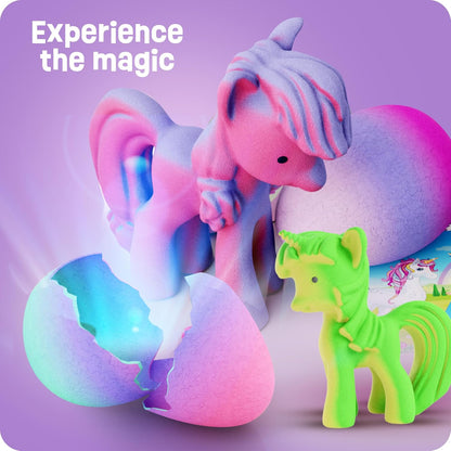 6 Pack Hatching Surprise Growing Unicorn/Dinosaur Eggs-H1