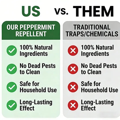 🔥12 - Pack Popular Natural Rodent Repellent Balls🐀 Infused with peppermint and lemon oil these balls effectively deter squirrels rats spiders and other pests-W18