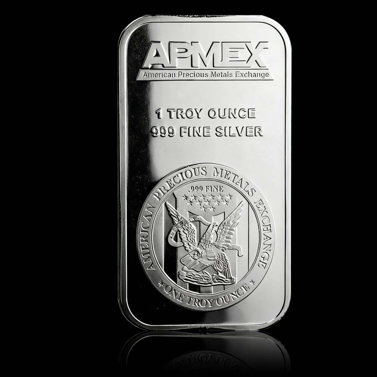 🏦Last Day 60% OFF🔥🦅APMEX 1 oz .999 Fine Silver Bar – American Eagle Heritage for Collectors-ABB8