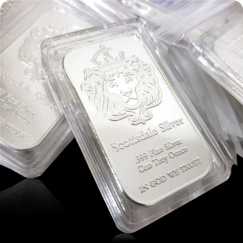 🔥Last Day Flash Sale!!️ | Lion Crown shaped 1 oz Silver Bar-923