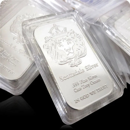 🔥Last Day Flash Sale!!️ | Lion Crown shaped 1 oz Silver Bar-923