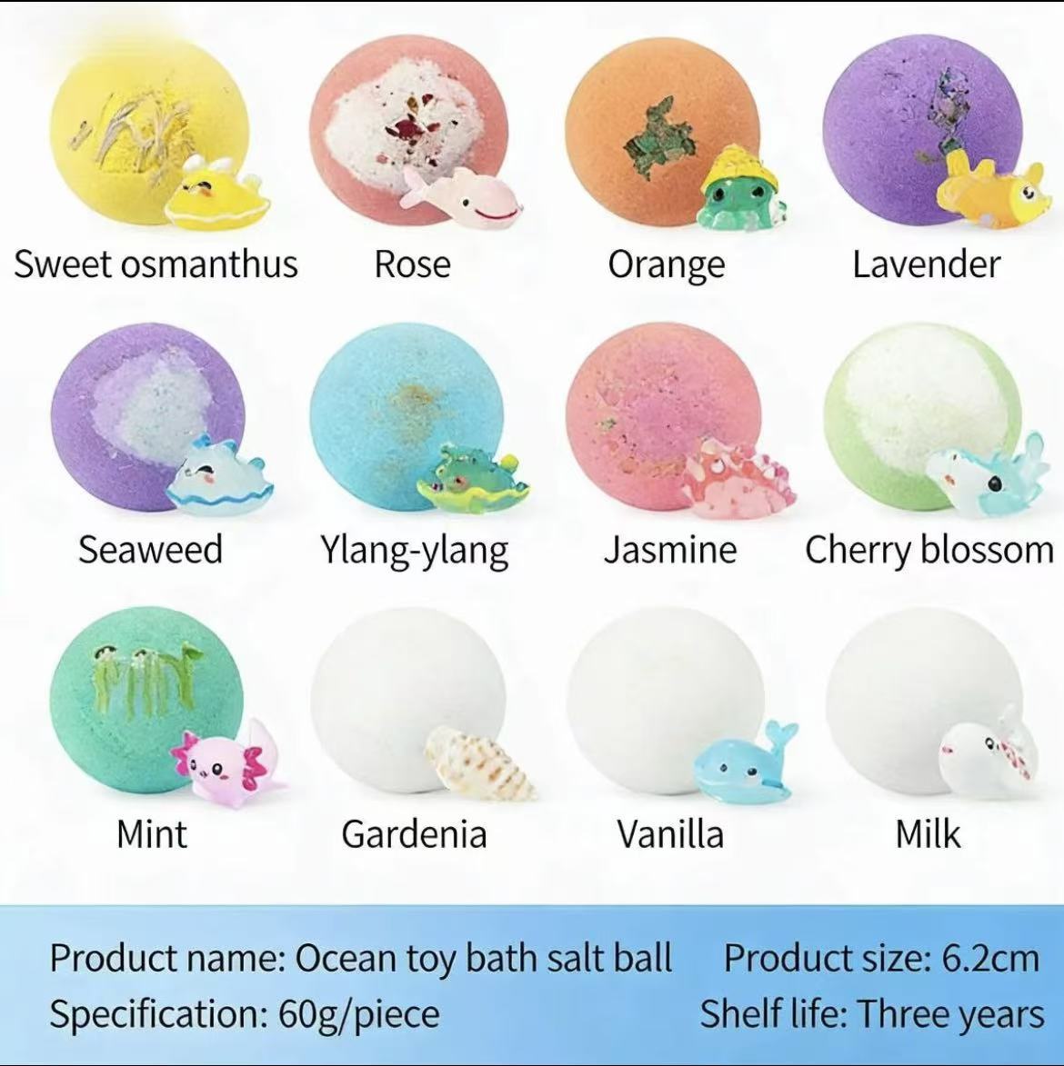 🐰🐣 The best Easter gift-Natural Bath Bombs for Kids with Mega Bubbles & Surprise Inside 🥚✨-ABB8