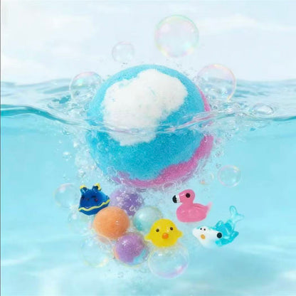 🐰🐣 The best Easter gift-Natural Bath Bombs for Kids with Mega Bubbles & Surprise Inside 🥚✨-ABB8