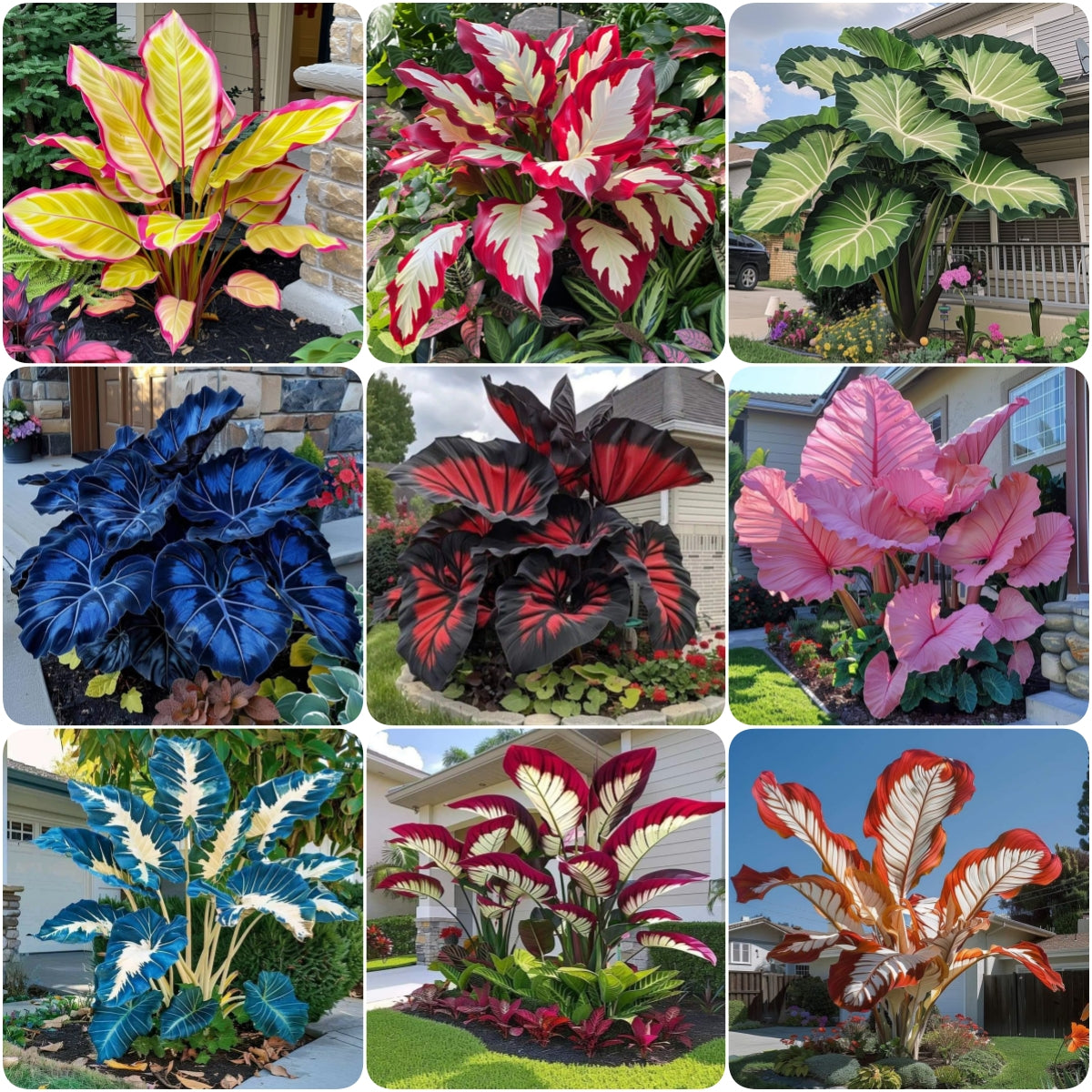 🌸Giant Alocasia🍃Transform Your Space with Tropical Majesty-ABB8