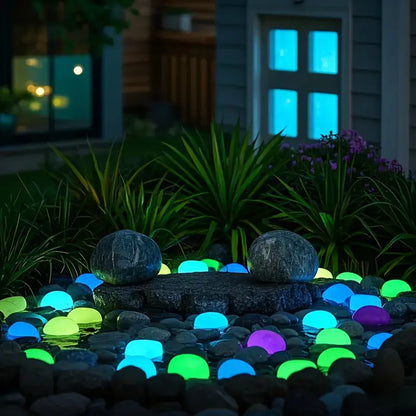 🌈Colorful Glow-in-the-Dark Pebbles-XA