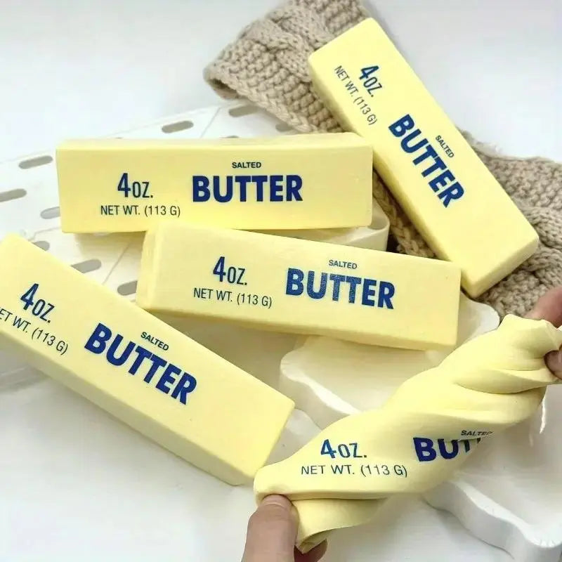 Hot Sale💖-Rebound Toy Series Butter Stick Sticky,Soft-Soft TPR Stress Relief Fidget 💖-923