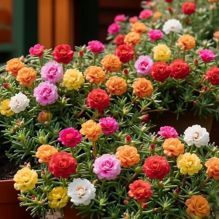 🌸Moss Rose Seeds🌸 – 🌿Perennial Flower Seeds / Large Flowers / Easy to Grow-TJY