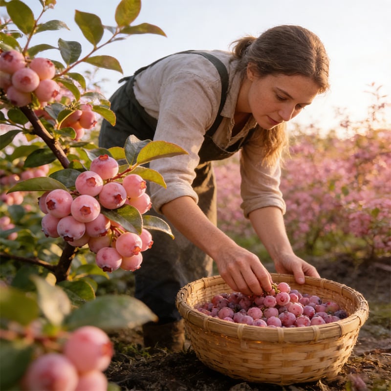 💟Premium Pink Blueberry Seeds-ABB8