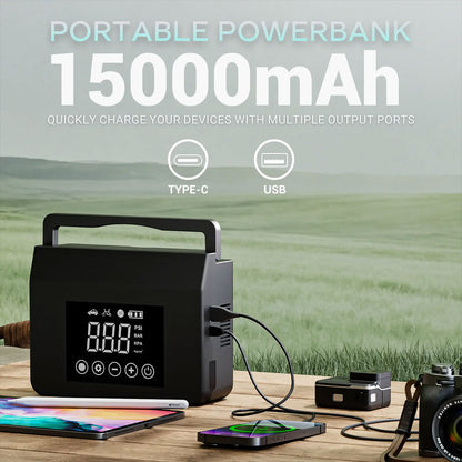 🔥Arrancador de coche de 4000 A con inflador de neumáticos de 150 PSI, batería externa de 15 000 mAh y luz LED. Fiable a -20 °F. Compatible con la mayoría de coches y camiones Conveniencia para conducir en invierno-TJY