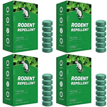 🔥12 - Pack Popular Natural Rodent Repellent Balls🐀 Infused with peppermint and lemon oil these balls effectively deter squirrels rats spiders and other pests-W18