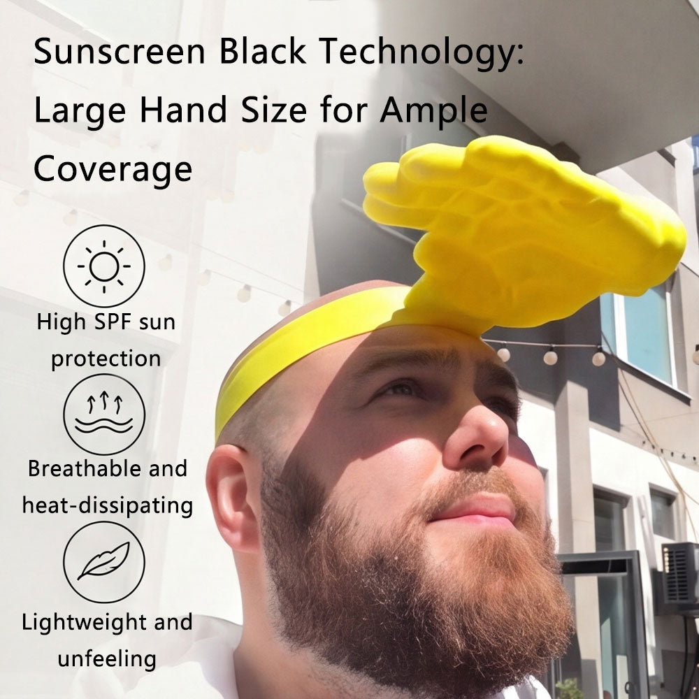 🔥BUY 1 GET 1 Free👑Funny Adjustable One-Piece Hand Palm Sun Hat, Creative & Easy to Install-TJY
