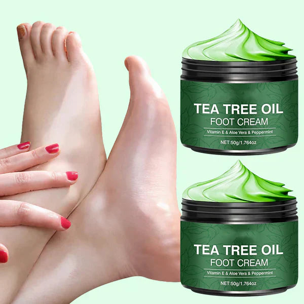 🥳2026 HOT SALE🥳💞50K+ SOLD!✨ 💝Soothing Aloe Vera & Tea Tree Foot Moisturizer-#YUN7