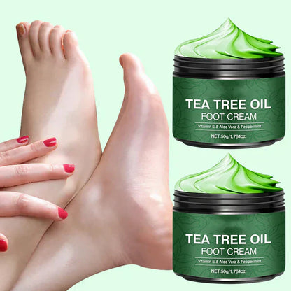 🥳2026 HOT SALE🥳💞50K+ SOLD!✨ 💝Soothing Aloe Vera & Tea Tree Foot Moisturizer-#YUN7