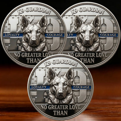 🔥Last Day 49% OFF 🐶K9 Guardian Loyalty Commemorative Coin 🐾-TJY