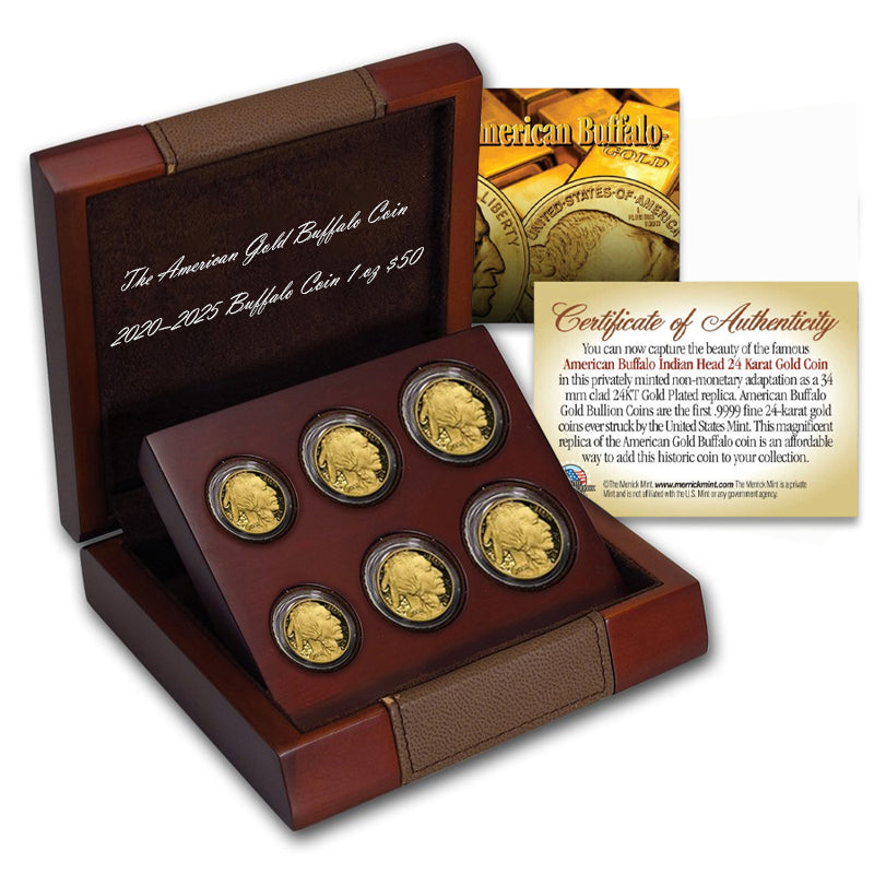 Certified by PCGS! Last 20 sets!!! American Gold Buffalo 1 oz $50 - BU Coin🦬 | A True American Classic-ABB8