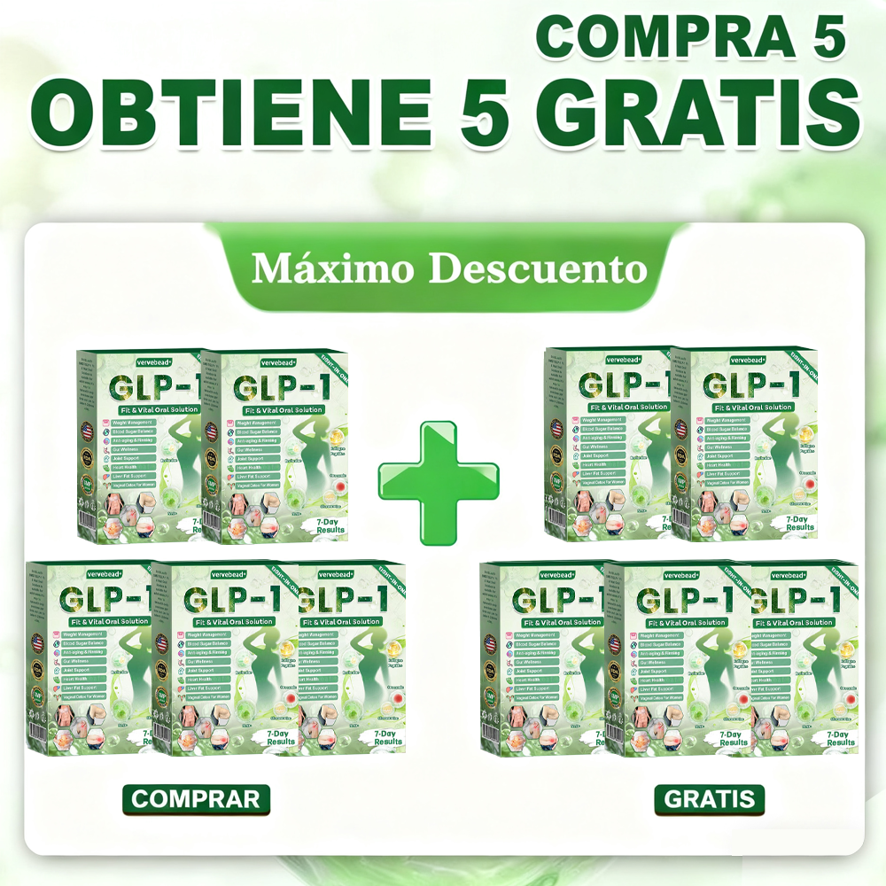 𝐕𝐞𝐫𝐯𝐞𝐛𝐞𝐚𝐝® 𝑮𝑳𝑷-𝟏 𝟖 𝒆𝒏 𝟏 𝑭𝒊𝒕 & 𝑽𝒊𝒕𝒂𝒍 (𝒔𝒐𝒍𝒐 𝒖𝒏𝒂 𝒗𝒆𝒛 𝒂𝒍 𝒅𝒊́𝒂, 𝒄𝒂𝒎𝒃𝒊𝒐𝒔 𝒗𝒊𝒔𝒊𝒃𝒍𝒆𝒔 𝒆𝒏 𝟕 𝒅𝒊́𝒂𝒔) √ 𝑷𝒂𝒓𝒂 𝒐𝒃𝒆𝒔𝒊𝒅𝒂𝒅, 𝒔𝒂𝒍𝒖𝒅 𝒄𝒂𝒓𝒅𝒊𝒐𝒗𝒂𝒔𝒄𝒖𝒍𝒂𝒓, 𝒅𝒊𝒂𝒃𝒆𝒕𝒆𝒔, 𝒂𝒑𝒏𝒆𝒂 𝒅𝒆𝒍 𝒔𝒖𝒆𝒏̃𝒐, 𝒔𝒂𝒍𝒖𝒅 𝒊𝒏𝒕𝒆𝒔𝒕𝒊𝒏𝒂𝒍, 𝒑𝒓𝒐𝒃𝒍𝒆𝒎𝒂𝒔 𝒂𝒓𝒕𝒊𝒄𝒖𝒍𝒂𝒓𝒆𝒔 𝒚 𝒎𝒂́𝒔-ZZQ xy