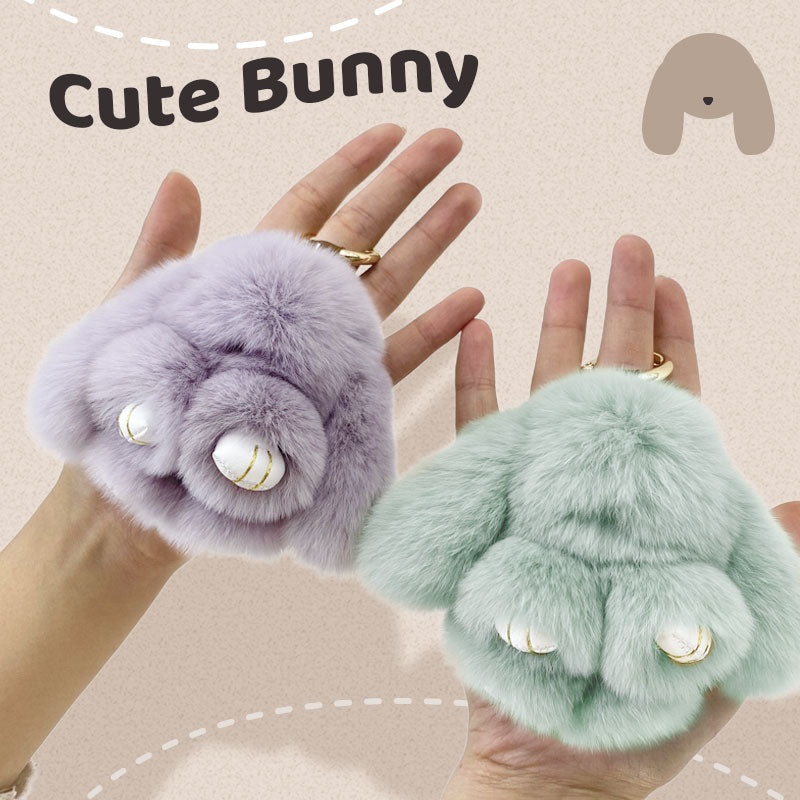 🐰Easter Early Bird Special 40% OFF🌸Handcrafted Soft Bunny Charm: Adorable Plush Rabbit Toy Keychain-923