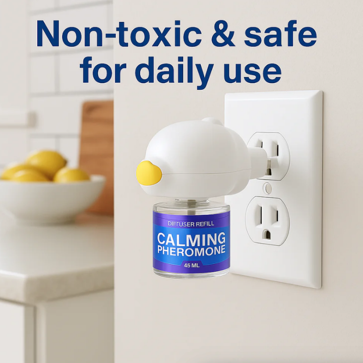 PetDiffuser🐱🐶: Pet Calming Pheromone Diffuser Set,Fragrance-free, pure plant extract-ABB8