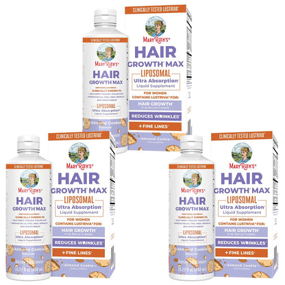 🔥Save Up To 56% Today🔥MaryRuth's Hair Growth Max Liposomal - Lustriva - Thicker Hair - Improve Wrinkles & Fine Lines-TJY