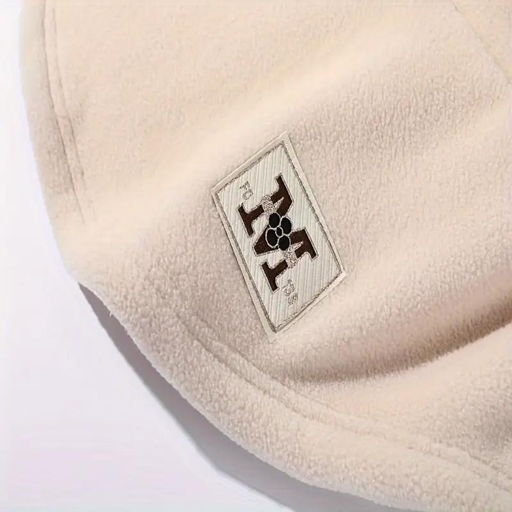 🔥One-piece flannel warm mask hat🏆outdoor cycling windproof and cold autumn and winter style, warm hat with neck mask-TJY