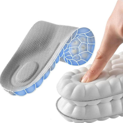 🏆Flash Sale⚡4D Shoe Cloud Insoles for Men Women, Soft Memory Foam Orthotic Shoe Inserts Sports Insoles-ABB8