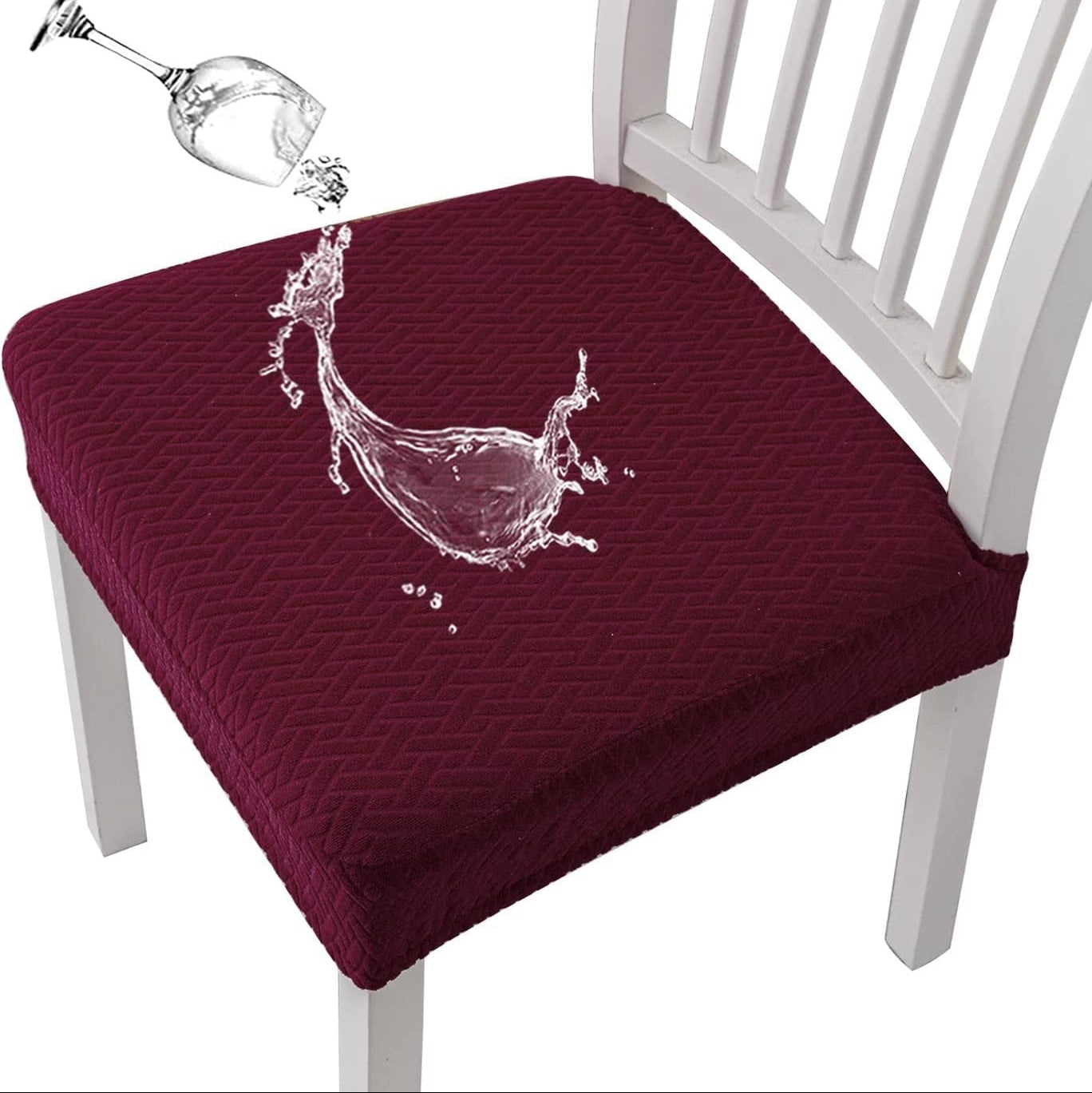 🎅🔥 Waterproof Jacquard Chair Covers! Durable, Stylish & Easy-Clean 🪑✨- A926