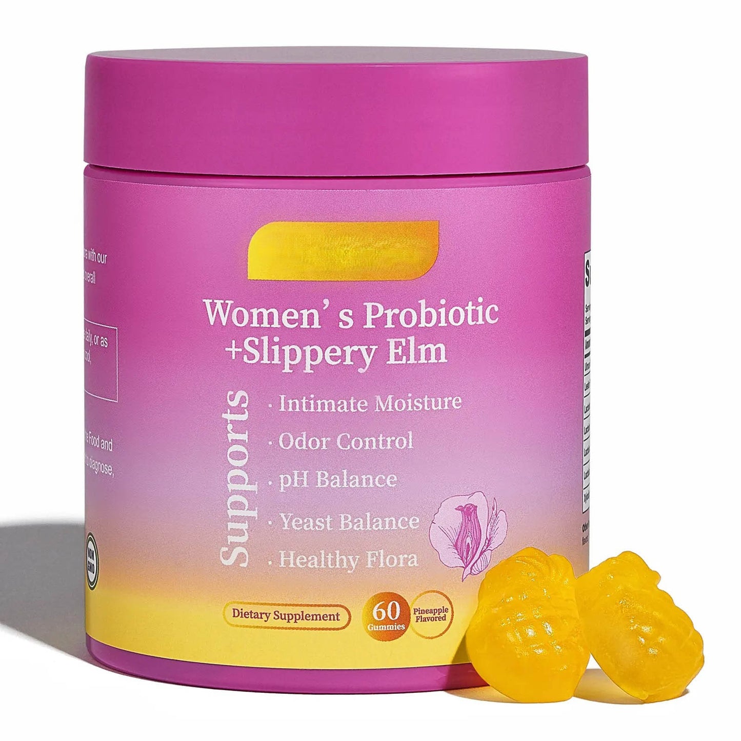 Say Goodbye to Vaginal Odor & Restore Your pH Naturally: 2-in-1 Feminine Wellness Gummies - A926