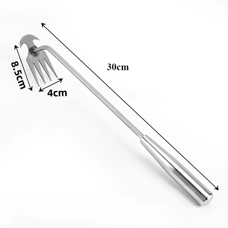 🔥4-Tooth Manganese Steel Weed Puller - Remove weeds without expensive sprays -GD