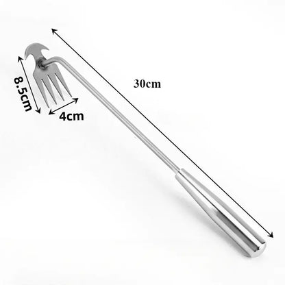 🔥4-Tooth Manganese Steel Weed Puller - Remove weeds without expensive sprays -GD